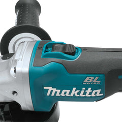 Makita - 18V Brushless 125mm Angle Grinder Slide Switch Kick Back Detection - Tool Only | DGA504Z