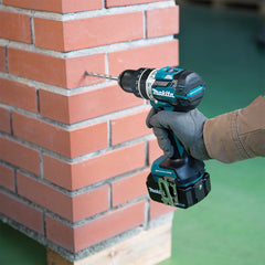 Makita - 18V Compact Brushless Heavy Duty Hammer Driver Drill - Tool Only | DHP484Z