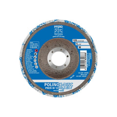 PFERD - Dia. 125mm Polinox Pressed Non-Woven Disc Pner Centre Hole Dia. 22.23mm Soft Sic Fine for Finishing | 44690733