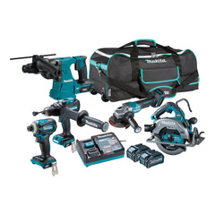 Makita - 40V Max Brushless 5 Piece Combo Kit | DK0268G501