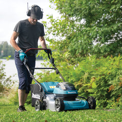 Makita - 18Vx2 Brushless 460mm Lawn Mower Kit | DLM466PT2