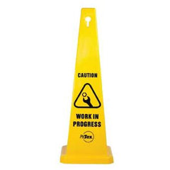 Uniform Safety Signs - 890mm Safety Cone - Caution Work In Progress | STC06