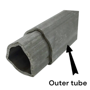 Bare-Co 1m Outer Tube Bypy 1 Series