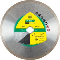 Klingspor -  DT 300 F Extra Diamond cutting blades for angle grinders for Tiles, Stove tiles