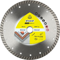 Klingspor -  DT 350 U Extra Diamond cutting blades for angle grinders for Construction materials, Concrete