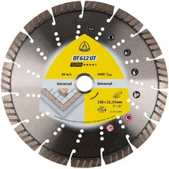 Klingspor -  DT 612 UT Supra Diamond cutting blades for angle grinders for Construction materials, Concrete, Cured concrete, reinforced, Chalky sandstone
