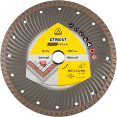 Klingspor - DT 900 UT Special Diamond cutting blades for angle grinders for Concrete, Construction materials, Roof tiles