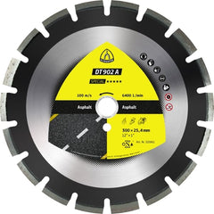 Klingspor - DT 902 A Special Large diamond cutting blades for Asphalt, Sandstone, Green concrete, Screed