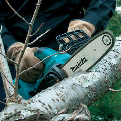 Makita - 18V x 2 300mm Chainsaw Kit - Includes 2 x 5.0Ah Batteries & Dual Port Rapid Charger | DUC302PT2