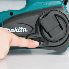 Makita - 18V x 2 300mm Chainsaw Kit - Includes 2 x 5.0Ah Batteries & Dual Port Rapid Charger | DUC302PT2