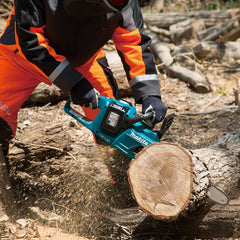 Makita - 18V x 2 350mm Brushless Chainsaw with Captive Nuts - Tool Only | DUC355Z