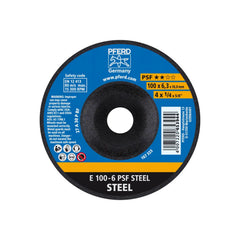 Pferd - Grinding Wheel E 100-6 Psf Steel/16 (Pack of 25) | 62010634-25