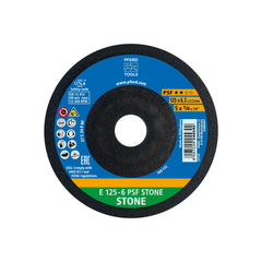 Pferd - Grinding Wheel Sa-E 125-6 Psf Stone (Pack of 25) | 69900119-25