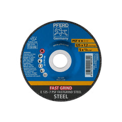 Pferd - Grind Whl E 125-7 Psf Fastgrind Steel (Pack of 10) | 69902673-10