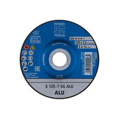 Pferd - Grinding Wheel E 125-7 SG Alu (Pack of 10) | 62212622-10