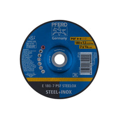 Pferd - Grinding Wheel E 180-7 Psf Steelox (Pack of 10) | 62017640-10