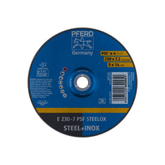 Pferd - Grinding Wheel E 230-7 Psf Steelox (Pack of 10) | 62023640-10