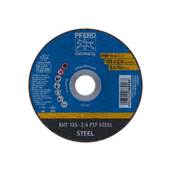 Pferd - Cut-Off Wheel EHT 125-2.4 Psf Steel (Pack of 25) | 61719026-25