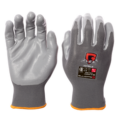 Elliotts - G-Flex Nitrile - Grey Nitrile/Grey Liner. Size 7 (Pack of 120) | ELG300007-120