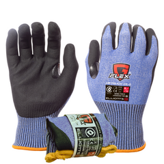 Elliotts - G-Flex AIRTouch Cut D Cut 5 Glove Blue Size 06 (Pack of 12) | ELG345006V-12