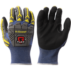 Elliotts - G-Flex AIRTouch IMPACT Cut D/5 Glove Blue Size 07 (Pack of 1) | ELG345707