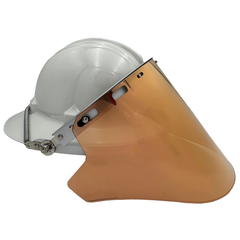 Elliotts - ELLGARD Gold Visor and Safety Hat - Brim Style (Pack of 1) | ELLGARD55H