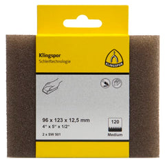 Klingspor -  Abrasive block / Abrasive Sponge for Paint, Varnish, Filling Compound, Wood | SW 501
