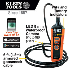 Klein Tools - Wifi Borescope | A-ET20