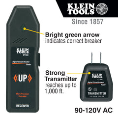 Klein Tools - Digital Circuit Breaker Finder | A-ET300AU