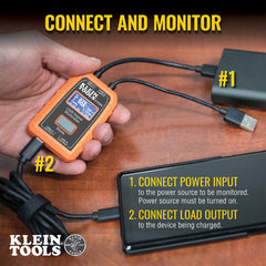 Klein Tools - USB Digital Meter USB-A & USB-C | A-ET920