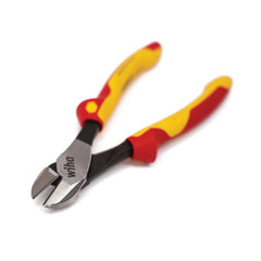 Wiha - 200mm Heavy-Duty Diagonal Side Cutters, Industrial Electricians, VDE 1000V Insulated | WH-43582