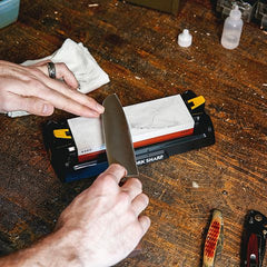 WorkSharp Benchtop Whetstone Sharpener | WSBCHWHT-I