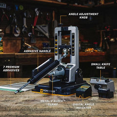 WorkSharp Precision Adjust Pro Knife Sharpener | WSBCHPAJ-PRO