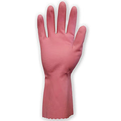 Surepak - Silverlined Pink Rubber Glove 10 Xlarge | GLOVES-PINKS10-10.5
