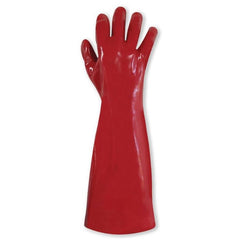 Surepak - Single Dipped Red 45cm PVC 10 Xlarge | GLOVES-REDPVC45