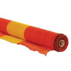 Surepak - Yellow/Orange Safety Scaffolding Mesh 91.5cm x 50m | SCAFMESHSAFETY