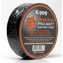 Surepak - Matt Gaffer Tape Black 48mm | TSCHRK909