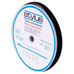 Surepak - Stylus Self Adhesive Black Loop 25mm | TSTY3422L-25BLK