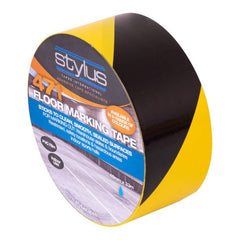 Surepak - PVC Safety Marking Yellow/Black 48mm | TSTY471-YLWBLK