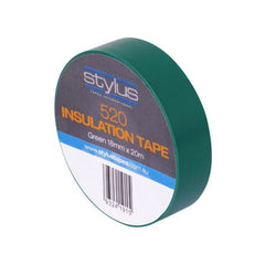Surepak - Stylus Electrical Insulation Tape Green 18mm | TSTY520-GRN