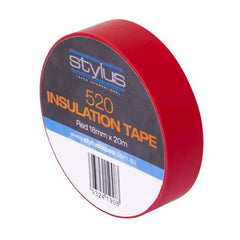 Surepak - Stylus Electrical Insulation Tape Red 18mm | TSTY520-RED