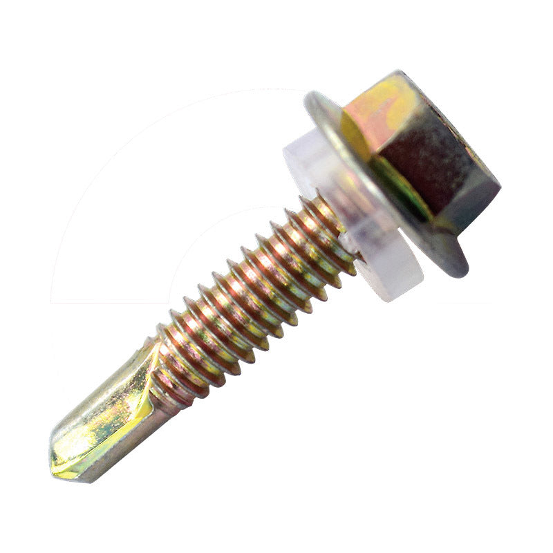 Bremick - Top Grip Type 17 Screw Hex B8 with Seal 12-11 x 50mm – Manor Red (Box of 100)