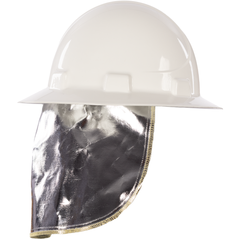 Elliotts - Alum neck flap CA340 Carbon/Aramid unlined. (Pack of 1) | FCA340NF
