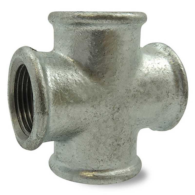 IFS Galvanised Malleable Female Cross