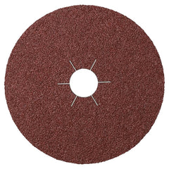Klingspor - CS 561 Fibre Discs, 125 X 22 mm Grain 120 Star Shaped Hole (Pack of 25) | 11018
