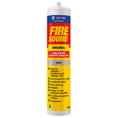 H.B. Fuller firesound fire rated sealant 450g cartridge