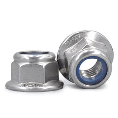 Bremick - SS304 FLANGE SERRATED LOCK NUT M6 | NFSM40600N2