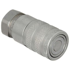AIP - Quick Release Coupling - Flatface ISO - 1/4" Female X Bspp | 86-qr-ffafb-0404 | QFF04F
