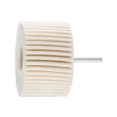 PFERD - Dia. 80 x 50mm Hard Mounted Felt Flap Wheels Fls Shank Dia. 6mm for General Polishing Work | 44388051