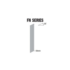 Airco - FN 15-40 - 64mm Angle Brads - Box Qty 3500 - Use FNPZ63183 | BB15400